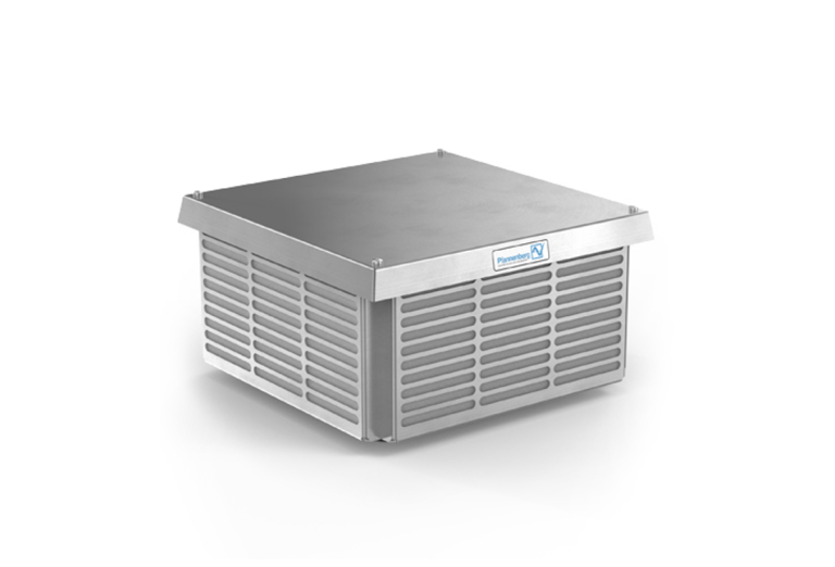 NEMA 3R certified PTF 1200 top-mounted filter fan from Pfannenberg